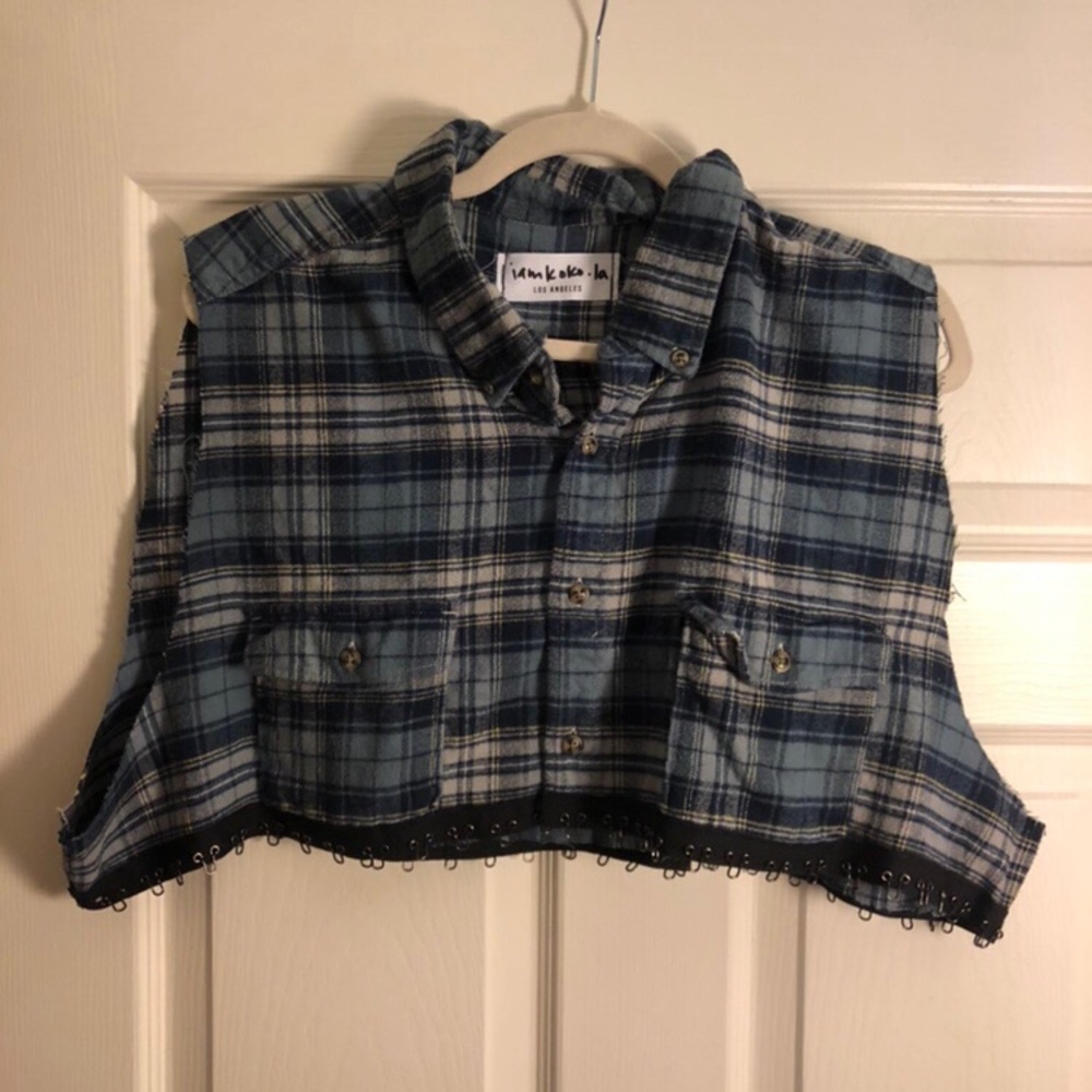 Cut off flannel